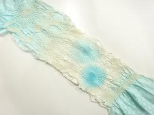 正絹　絞り　帯揚げ